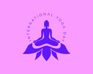 International Yoga Day | Happy Yoga Day | Yoga Silhouette 
