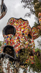 Obraz premium Tarot Garden in Capabio, Tuscany, Italy