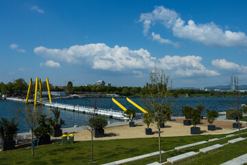  Ponte Cagrana in der Donaucity in Wien