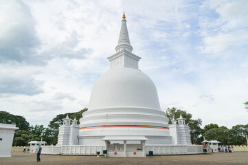 Mahiyangana Raja Maha Viharaya buddhist stupa, Sri Lanka