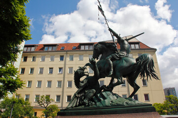 Obraz premium Berlino, Nikolaiviertel