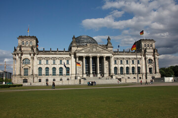 Naklejka premium Berlino, Parlamento,Reichstag