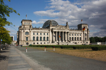 Obraz premium Berlino, Parlamento,Reichstag