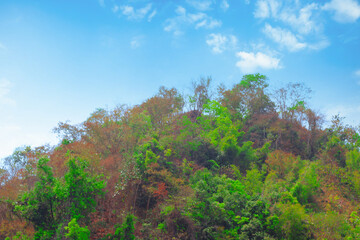 Beautiful Kaptai Lake in Rangamati Bangladesh. Hill Tracts of Bangladesh.