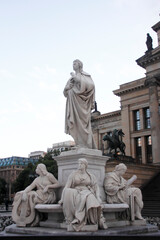 Fototapeta premium Berlino, piazza Gendarmenmarkt