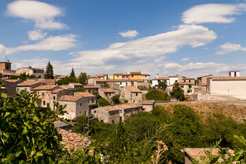Fototapeta na wymiar Civita di Bojano, Molise- antico borgo medievale