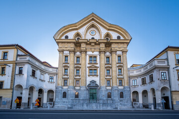 Obraz premium Church of the Holy Trinity, Ljubljana, Slovenia