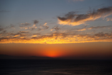Sunrise on Anthony Quinn Bay, Rhodes, Greece