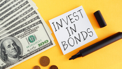 Invest in bonds is shown using the text