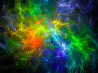 
surreal futuristic digital 3d design art abstract background fractal illustration for meditation and decoration wallpaper