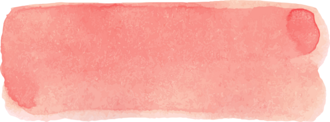 Peach brush stroke hand painted illustration. Watercolor background painted.