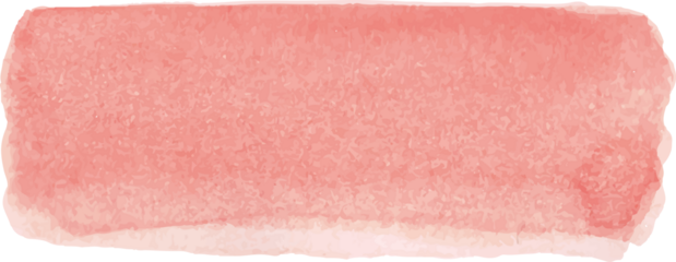 Peach brush stroke hand painted illustration. Watercolor background painted.