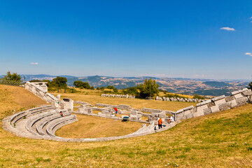 Pietrabbondante, Molise,scavi,santuario,sannita