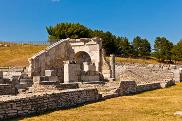 Pietrabbondante, Molise,scavi,santuario,sannita