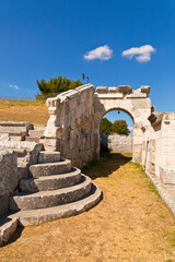 Pietrabbondante, Molise,scavi,santuario,sannita