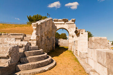 Pietrabbondante, Molise,scavi,santuario,sannita