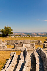 Pietrabbondante, Molise,scavi,santuario,sannita
