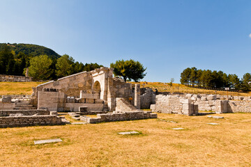 Pietrabbondante, Molise,scavi,santuario,sannita