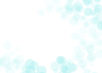 Aesthetic colorful hand painted bokeh background