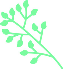 Flower Clipart Elements Vector Design