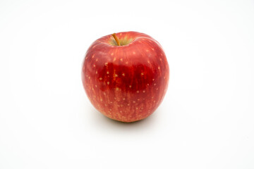 Red apple isolated on white background