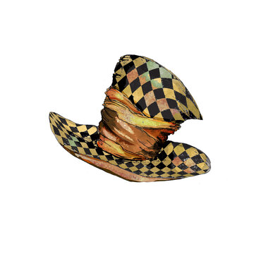 recommend clip art: Alice in Wonderland watercolor  icons isolated on white background