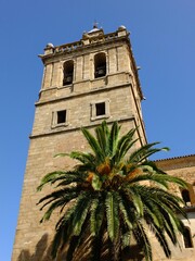 Historic church of Villanueva de la Serena, Extremadura - Spain 