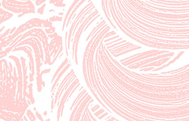 Fototapeta na wymiar Grunge texture. Distress pink rough trace. Great b