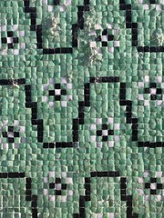 green tiles