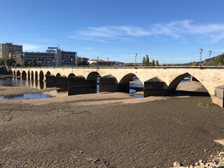 Mirandela, Roman Bridge in Braganza, Portugal