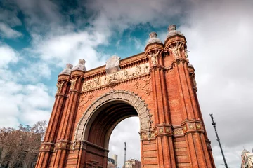 Foto op Canvas The Triumphal Arch of Barcelona, Catalonia, Spain © EnginKorkmaz