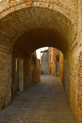 Buonconvento, medieval alleys