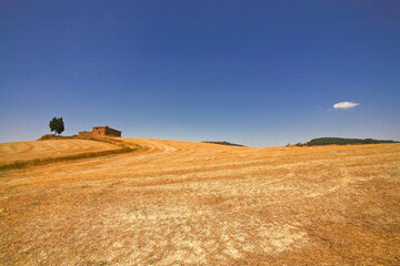 Val d'Orcia, Toscana, Italy. Panorami