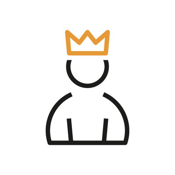 VIP User Customer icon vector. Person Profile.