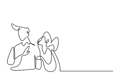 married couple have problems and conflicts in their relationship