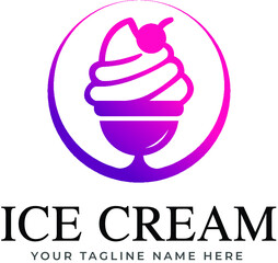 Ice Cream Logo design