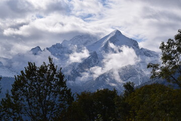 Blick vom Eckbauer bei Garmisch-Partenkirchen