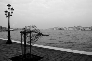 giudecca , quai de Venise, apr&egrave;s un orage