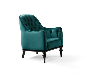 armchair isolated on a white background .