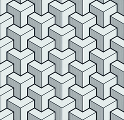 Seamless geometric vector pattern background