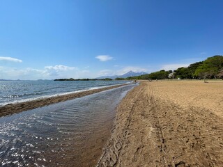 2022年5月のゴールデンウィークの福島県猪苗代湖