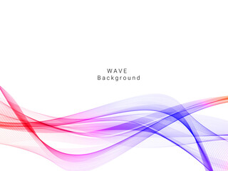 Naklejka premium Multicolored wave background with pink, purple, and blue hues for modern designs