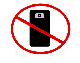 no photography  sign symbol with white background. photography not allowed.