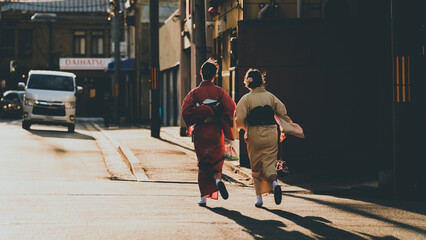 京都　桜　さくら　着物