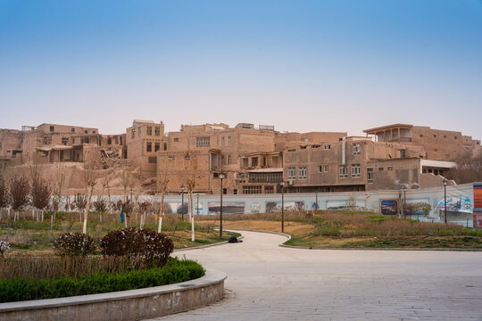 Beautiful shot of the architecture of Tikrit, Iraq