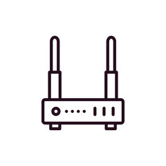 Obraz premium Router Icon
