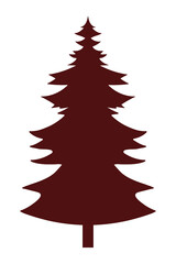 pine tree silhouette