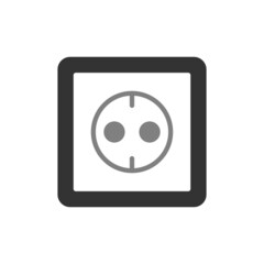 Fototapeta premium Socket Icon