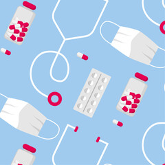 medical pills and capsules flat medical icons set of medicine and health care, healthcare and pharmacy theme vector illustration
