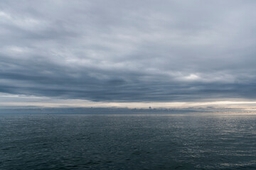 Obraz premium clouds over sea